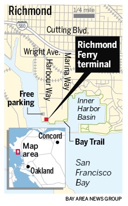 0759d EBT L RICHFERRY 0107 90 01 Richmond ferry to SF begins Thursday, ushering new era for water travel in the Bay Area