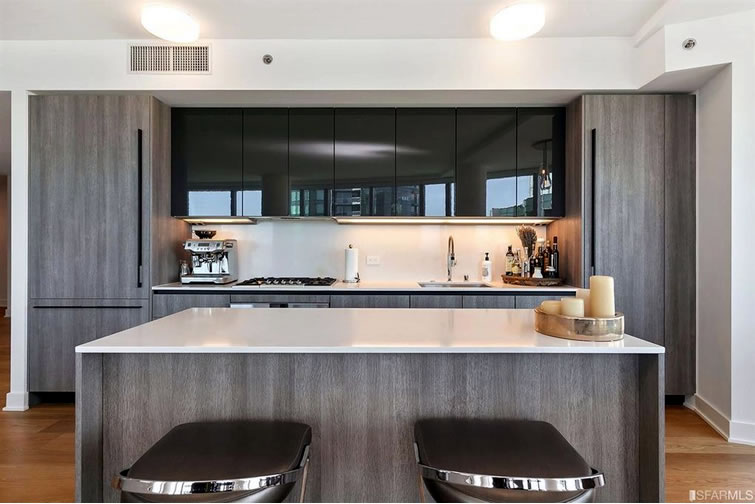 0a353 338 Main Street D35A Kitchen Detail Reduced Rents and Pricing for a Prized View Condo