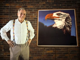 3dba1 ows 149756458024469 San Francisco real estate mogul lands in Wabasha with colossal eagle art collection