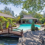 5a1df thumbs e4 Portola Valley view home asking $4M has its own Japanese tea garden