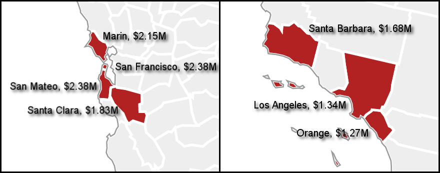 State of Luxury: California Dominates List of Counties With Most Expensive Real Estate aac74 combine images State of Luxury: California Dominates List of Counties With Most Expensive Real Estate
