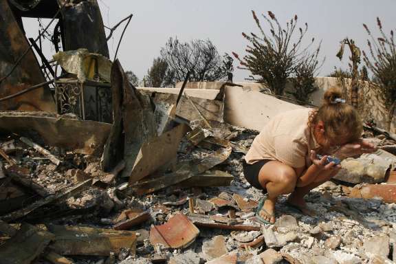 b42c2 premium landscape Wine Country fires: In sad aftermath, for sale signs go up on burned out lots